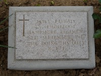 Struma Military Cemetery - Lightfoot, Alfred John